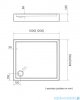 Schedpol Schedline Favory Plus brodzik prostokątny 120x90x16cm Black Stone 3ST.F1P-90120/C/ST